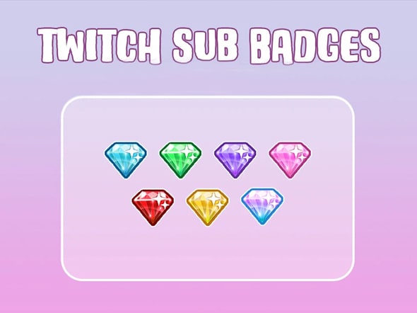 500 Free  Premium Twitch Badges  Sub Badges For Streamers